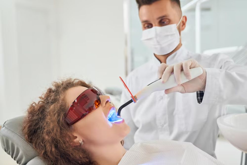 pain management and recovery with laser dentistry